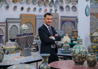 fez pottery with Mourad