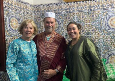 with a familly in fes medina