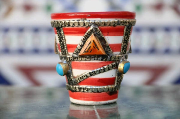 decorated cup