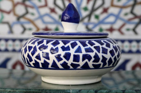 Moroccan Traditional Rotund Vas