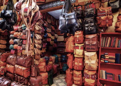 Leather Craft and Bag-Making Workshop in Fes